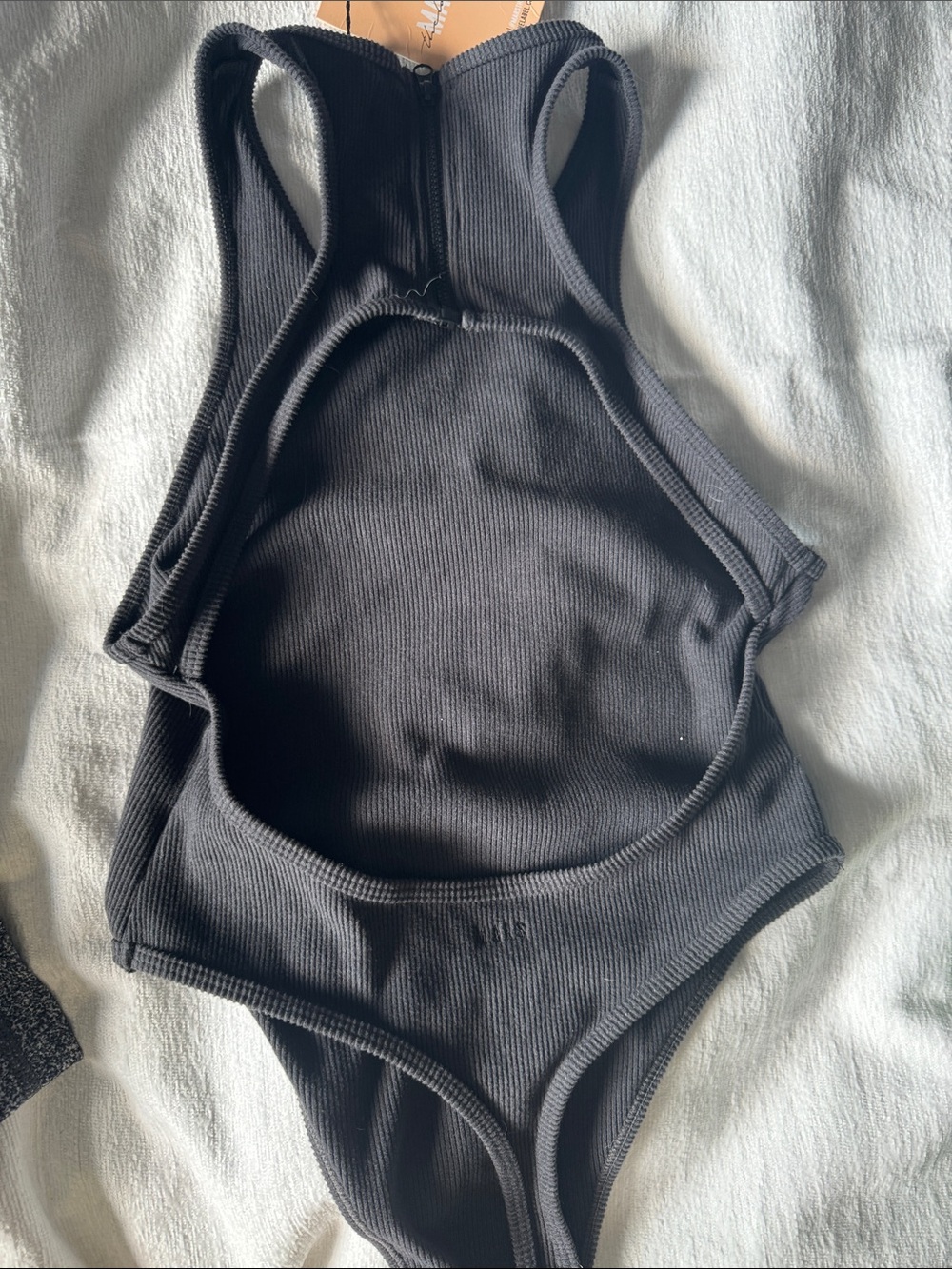 Signature Racerback Bodysuit - Cream - Picture 4 of 4